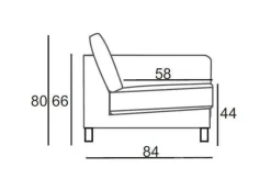 A-Meubel Bankstel Alverna