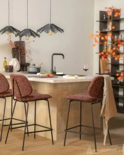 A-Meubel Barstoel Jon - Taupe Maywood - 95994