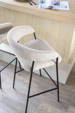 A-Meubel Barstoel Luka - Taupe Copenhagen - 95786