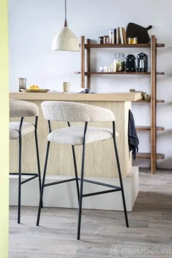 A-Meubel Barstoel Luka - Taupe Copenhagen - 95786