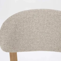 A-Meubel Barstoel Mikky Naturel - Taupe Moon - 96257