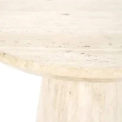 A-Meubel Bijzettafel Aime - 45cm - Beige - 95738