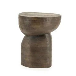 A-Meubel Bijzettafel Cobble - Bruin - 230284