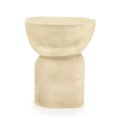 A-Meubel Bijzettafel Cobble - Naturel - 230283