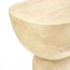 A-Meubel Bijzettafel Cobble - Naturel - 230283