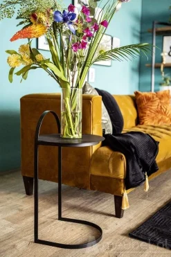 A-Meubel Bijzettafel Garcon 35cm - Zwart - 191641