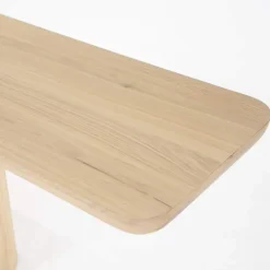 A-Meubel Bijzettafel Leon - 200cm - Naturel - 96206