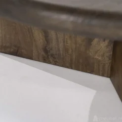 A-Meubel Bijzettafel Leoti Groot - Bruin - 240112