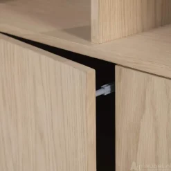 A-Meubel Boekenkast Harvey - Naturel - 96132