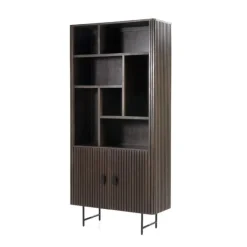 A-Meubel Boekenkast Remi - Bruin - 95732