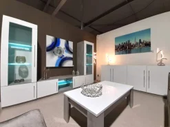 A-Meubel Dressoir Groot Giethoorn Marmer Wit