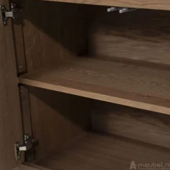 A-Meubel Dressoir Helsinki - 200cm - Lightbruin - 96271