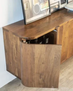 A-Meubel Dressoir Julian 4-deurs - Bruin - 95909