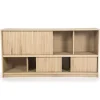 A-Meubel Dressoir Milo - 180cm - Naturel - 96208