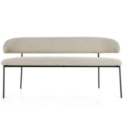 A-Meubel Eetkamerbank Luka - Taupe Copenhagen - 95794