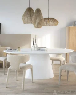 A-Meubel Eetkamerstoel Dave - Taupe Porto - 96101