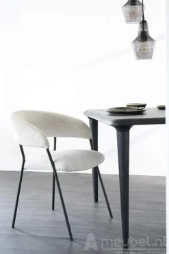 A-Meubel Eetkamerstoel Luka - Beige Copenhagen - 95791