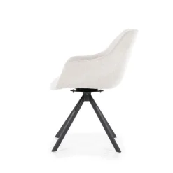 A-Meubel Eetkamerstoel Mamé - Beige Houston - 95840