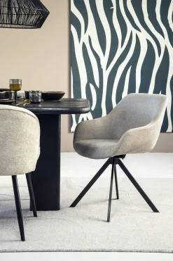 A-Meubel Eetkamerstoel Mamé - Beige Houston - 95840