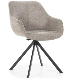 A-Meubel Eetkamerstoel Mamé - Bruin Houston - 95838