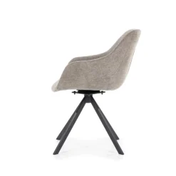 A-Meubel Eetkamerstoel Mamé - Bruin Houston - 95838