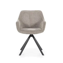 A-Meubel Eetkamerstoel Mamé - Bruin Houston - 95838