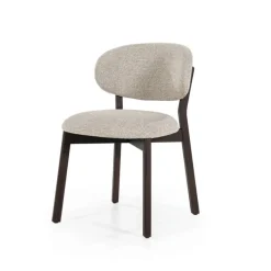 A-Meubel Eetkamerstoel Mikky Bruin -Taupe Moon - 96255