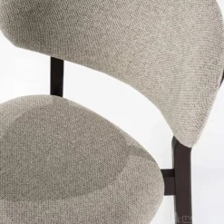 A-Meubel Eetkamerstoel Mikky Bruin -Taupe Moon - 96255