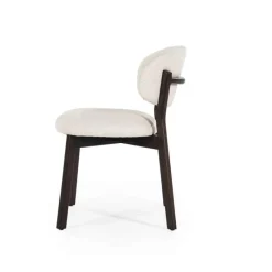 A-Meubel Eetkamerstoel Mikky Bruin - Beige Moon - 96254