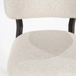 A-Meubel Eetkamerstoel Mikky Bruin - Beige Moon - 96254