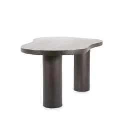 A-Meubel Eettafel Bobbie - 215cm - Zwart/Bruin - 96249