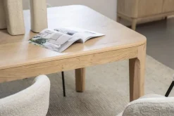 A-Meubel Eettafel Harvey - 160cm - Naturel - 96128