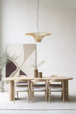 A-Meubel Eettafel Josh - 250cm - Naturel - 96202