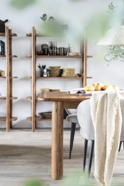 A-Meubel Eettafel Julian - 280cm - Bruin - 95915