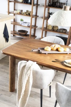 A-Meubel Eettafel Julian - 170cm - Bruin - 95913