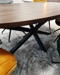 A-Meubel Eettafel Ovaal Vaiana 200cm Uitschuifbaar
