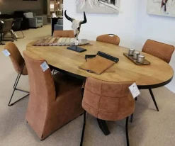 A-Meubel Eettafel Scarlet Ovaal 200cm