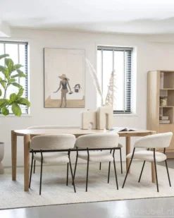 A-Meubel Eettafel Selbu - 240x100 cm - 96183