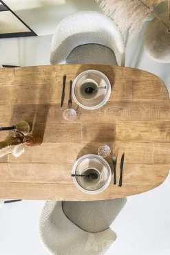 A-Meubel Eettafel Tabassum - 260cm - Naturel - 95599