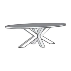 A-Meubel Eettafel TOV-MM Toornwerd