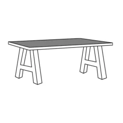 A-Meubel Eettafel-K Emmen