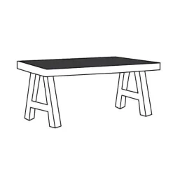 A-Meubel Eettafel-KM Toornwerd