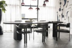 A-Meubel Eettafels Walter - 300cm - Zwart - 95981