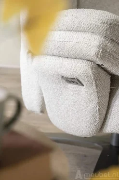 A-Meubel Fauteuil Caleb - Beige Salerno - 96168