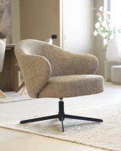 A-Meubel Fauteuil Connor - Beige Donna - 96348