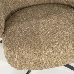 A-Meubel Fauteuil Connor - Mosterd Donna - 96351