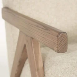 A-Meubel Fauteuil Francis - Beige Flou - 96316