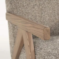 A-Meubel Fauteuil Francis - Taupe Flou - 96317