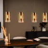 A-Meubel Hanglamp 4 lichts Goud