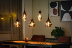 A-Meubel Hanglamp 5-lichts Lola